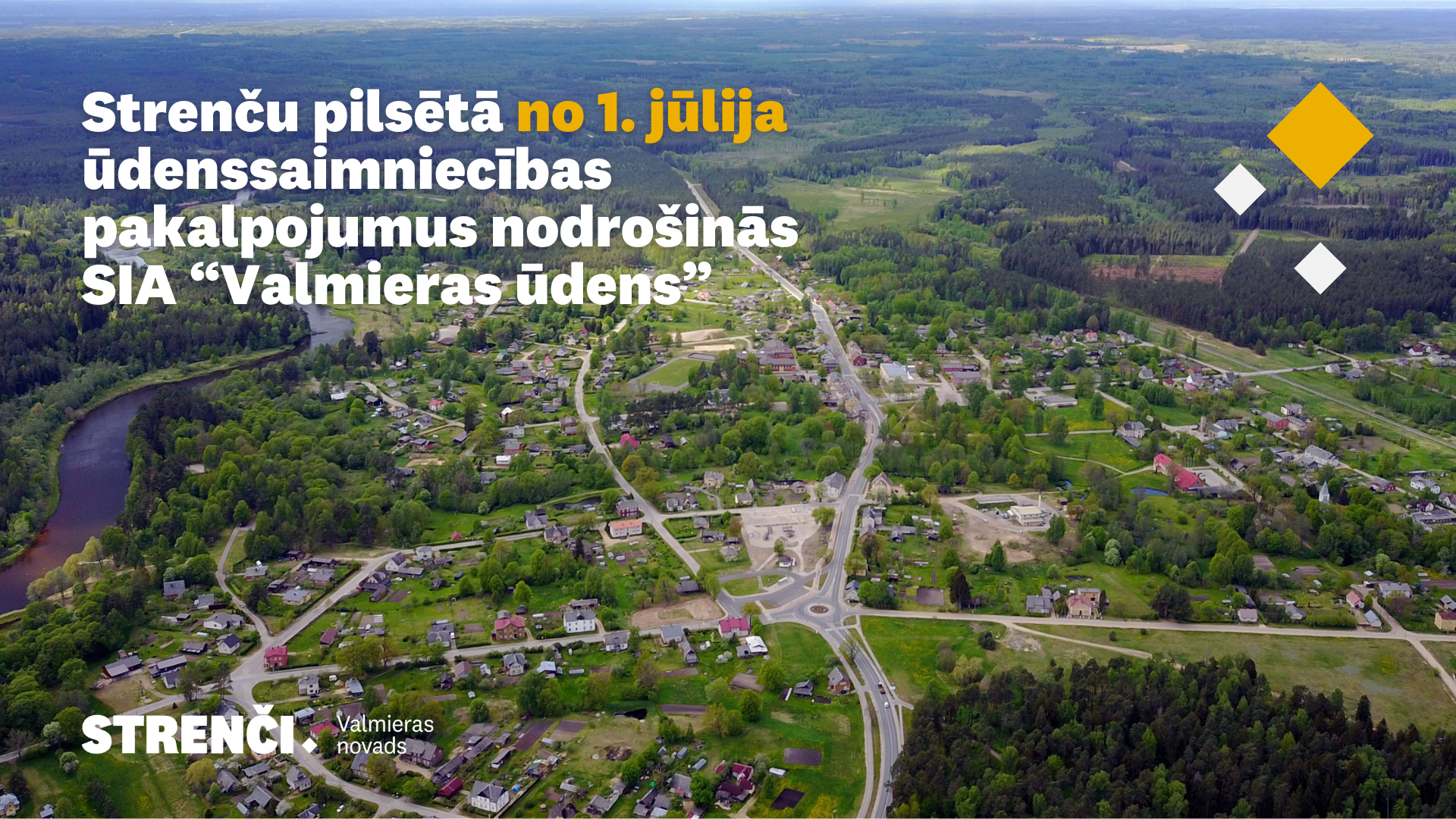 Valmieras Ūdens Strenču pilsēta 2024