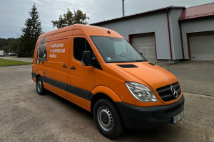 "Valmieras ūdens" izsola Mercedes Benz Sprinter ar CCTV aprīkojumu